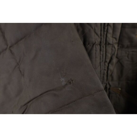 Vtg 70s 80s Bob Allen Mens XL Thrashed Suede Trim Shooting Hunting Jacket USA - Picture 9 of 16